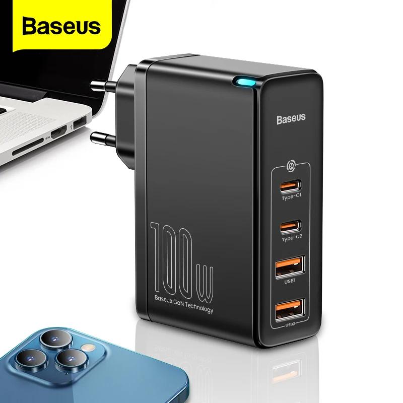 Baseus 100W GaN USB C    4.0 QC 3.0  C PD    12 Xiaomi Macbook ȭ 